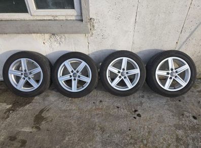 Genuine Audi 16" Alloy Wheels & Yokohama Advan Fleva Tyres (205/55/R16)
