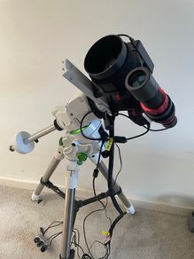 Widefield astrophoto setup: Samyang 135mm