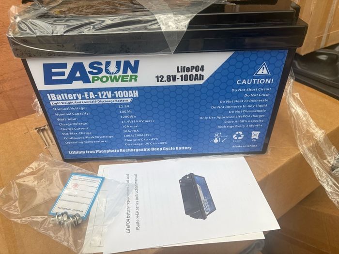 12V 100Ah LiFePo4 Battery Pack Lithium Iron Phosphate Batteries Built-in BMS For Solar Boats fishing camping