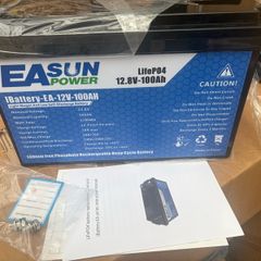 12V 100Ah LiFePo4 Battery Pack Lithium Iron Phosphate Batteries Built-in BMS For Solar Boats fishing camping