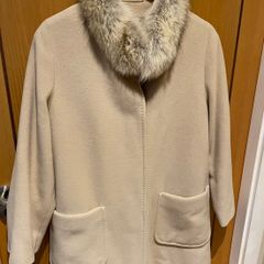 Fratelli Balli Classic Angora/Wool Coat