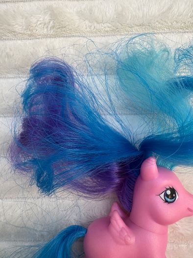 My Little Pony G3 Baby Mochanut 2006 Pegasus Pony approx. 10 cm. Used Please see photos