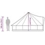 Family Tent Tipi 8-Person Blue Waterproof Image 10