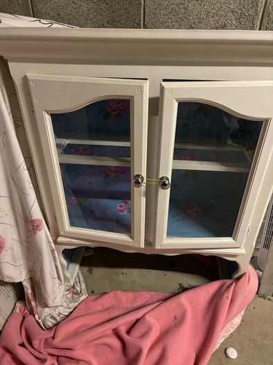 Upcycled Kitchen wall cabinet