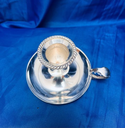 Chamberstick candle holder
