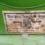 Antique Steel Trunk Image 6