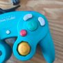 Official Emerald Blue Nintendo GameCube Controller Game Cube. Image 2