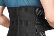 Lower Back Brace with 6 Stays Anti-skid Orthopedic lumbar Support Breathable Waist Support Belt for Gym Pain Relief