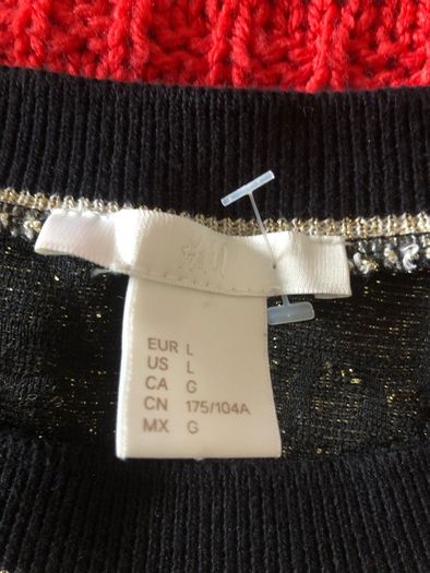 Ladies sweater size L like new