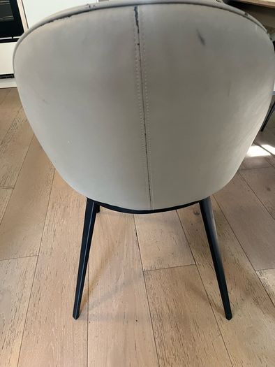dining chairs - set of 6 (2 carvers and 4 dining chairs)