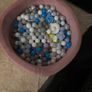 Pink Baby Ball Pit with Balls Image 2