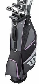 Ladies Wilson X31 golf clubs and bag