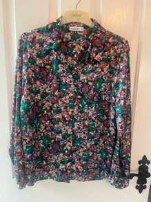 New Gallery Satin Blouse - Size 10