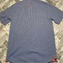 DC Skate Co Mens Short Sleeve Shirt Size Medium Royal Blue Check Image 3