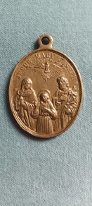 Irish made Bronze Religious medal