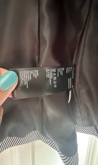 Bnwt Oasis striped blazer