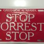 License Plate Stop Forrest Stop Image 3