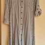 Midi Striped Shirt Dress Image 3