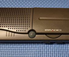 Radio IRradio RC-55 AM/FM Alarm clock radio with Italian menu.