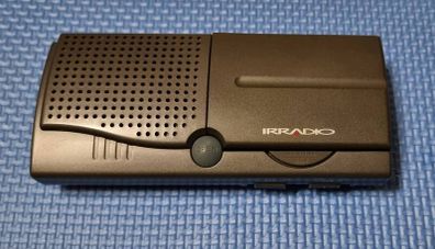 Radio IRradio RC-55 AM/FM Alarm clock radio with Italian menu.