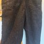 Next Kids Black Acid-Wash Denim Dungarees / Overalls Image 10