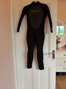 O Neills Kids Wetsuit and Rip Curl boots