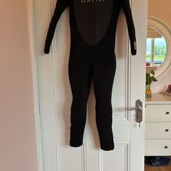O Neills Kids Wetsuit and Rip Curl boots