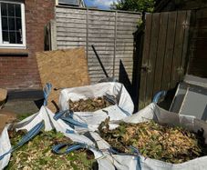 Shredded hedging free to take away