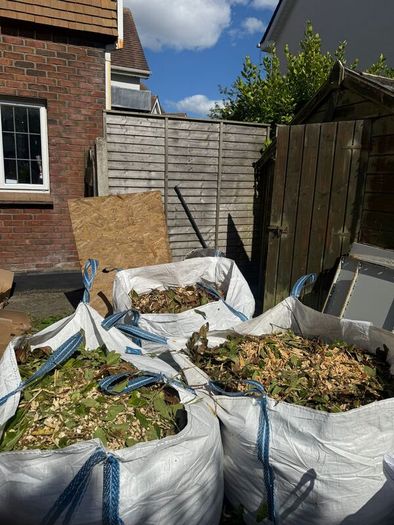 Shredded hedging free to take away