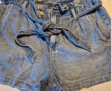 Denim shorts