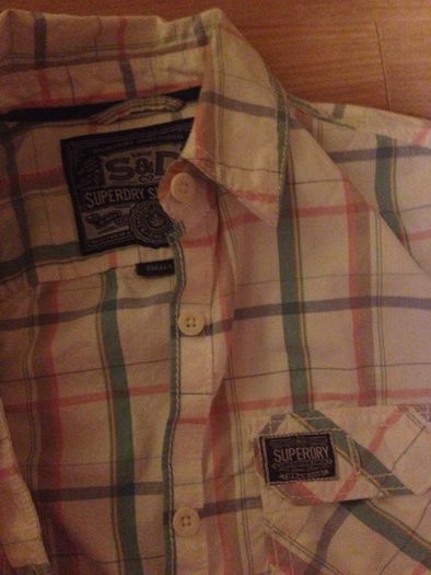 Ladies superdry small brand new shirt