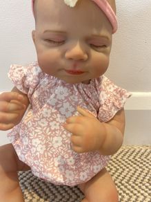hand painted doll