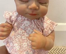 hand painted doll