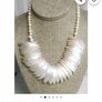 Pearl and mother of pearl necklace Image 2