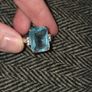 925 Sterling Silver Aquamarine Ring Image 2