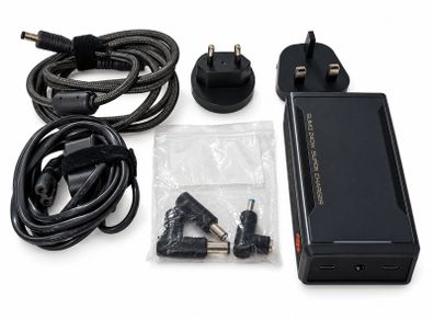 SlimQ F240 240W GaN Laptop Charger - USB-C, UK/EU Plugs & Adapters