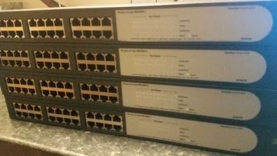 3COM 24 Port Ethernet Switch box x 2