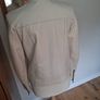 M&S Stone Soft Leather Jacket Size 12 Image 4