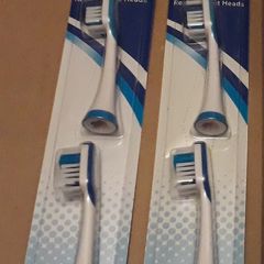 Oral Fresh Pro 40 Sonic Electric Tooth Brush Replacement Heads Twin Packs (Both Brand New and Unopened)