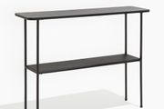 Contemporary Black Console Table