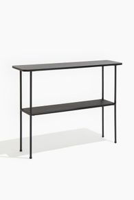 Contemporary Black Console Table