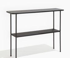 Contemporary Black Console Table