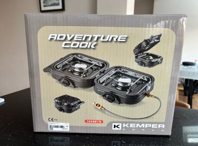 Kemper Adventure Cook 2-Burner Folding Stove
