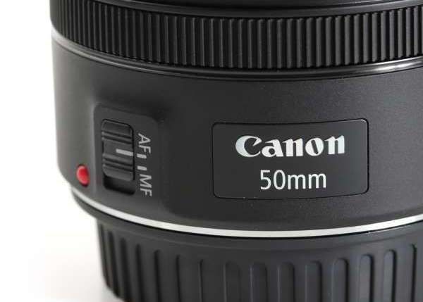 Canon EF 50mm f/1.8 Lens - New