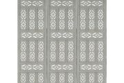 Hand carved 3-Panel Room Divider Grey 120x165 cm Solid Mango Wood