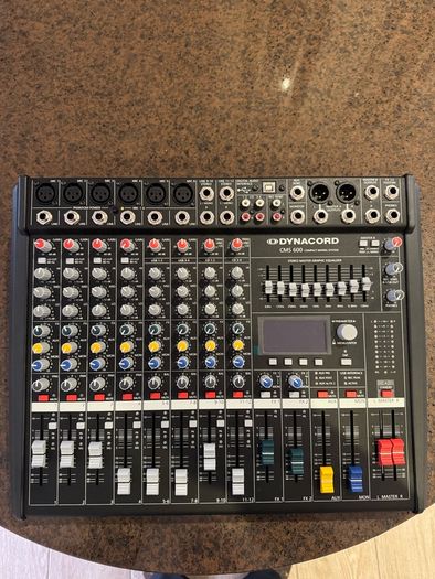 Dynacord CMS 600 + RCF ART 910a Speakers