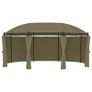 Gazebo with Curtains 520x349x255 cm Taupe 180 g/sq. meter Image 2