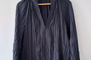 Massimo Dutti V-neck shirt blouse