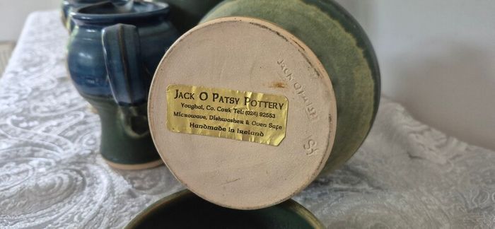 Jack O Patsy Pottery Set
