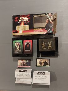 Star Wars Episode I Clash of the Lightsabers Card Game Complete Set (Hasbro 1999)